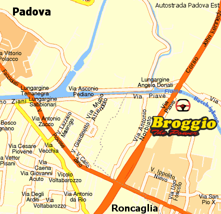 Broggio the Power si trova in via Piave 100 a RONCAGLIA di Ponte San Nicolò (PD).